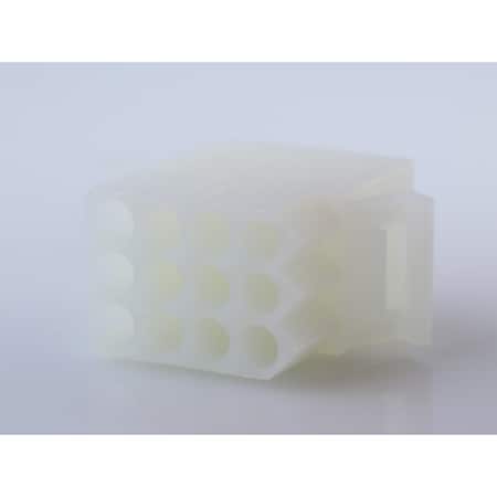 Molex Rectangular Power Connector, 12 Contact(S), Male Or Female, Solder Terminal, Receptacle 3091125